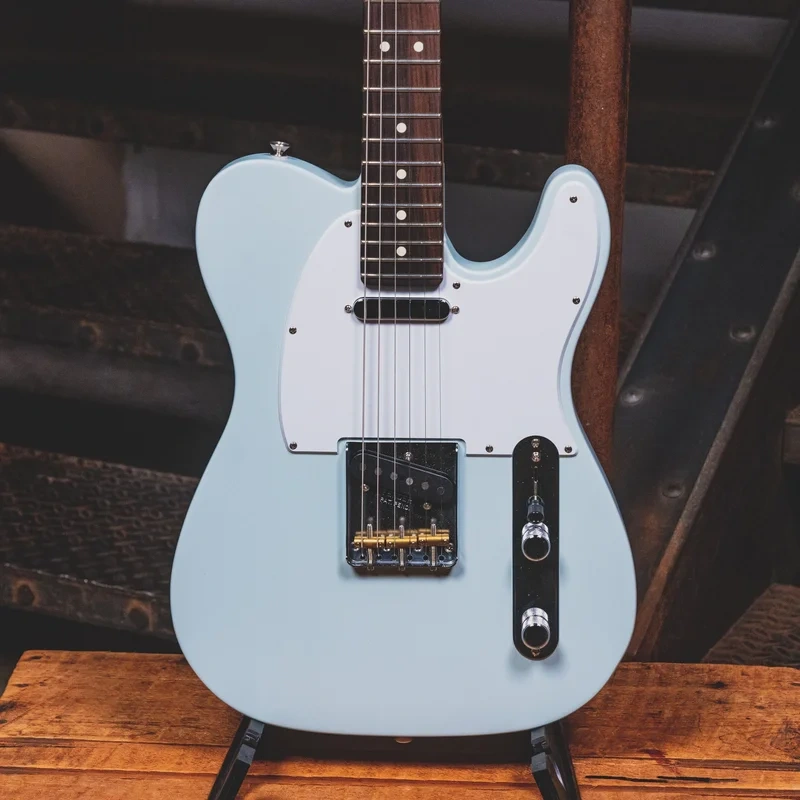 2019 Fender American Performer Telecaster Electric Guitar, Satin Sonic Blue w/Case – Used