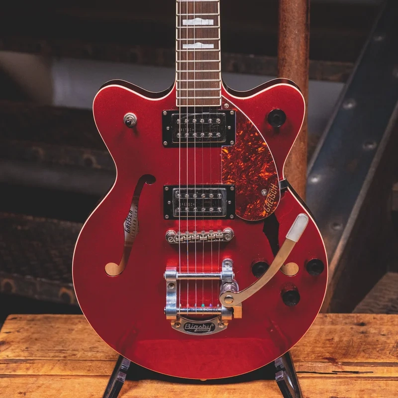 2019 Gretsch G2657T Streamliner Jr. Electric Guitar, Candy Apple Red